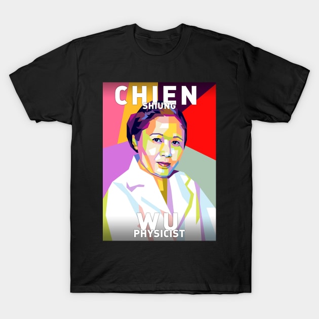 Chien Shiung Wu T-Shirt by Shecience